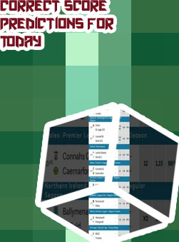 Correct score odds for today