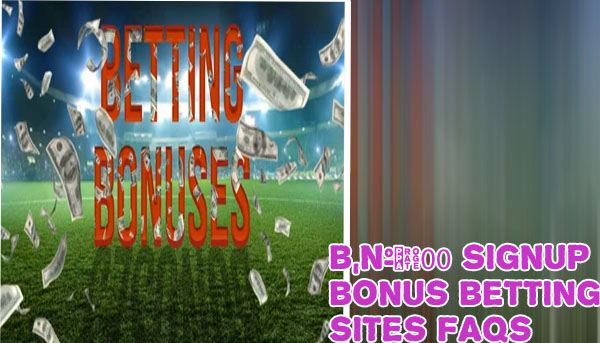 Free sign up bonus betting sites