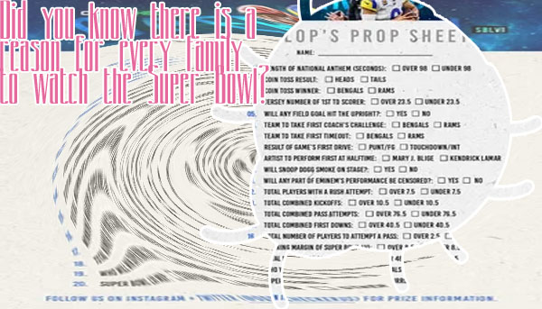 List of prop bets for super bowl
