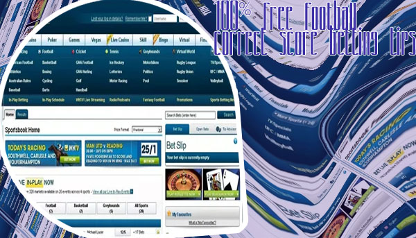 William hill correct score tips today