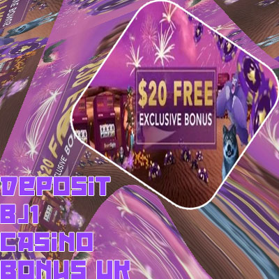 Casino bonus deposit 1 and get 20